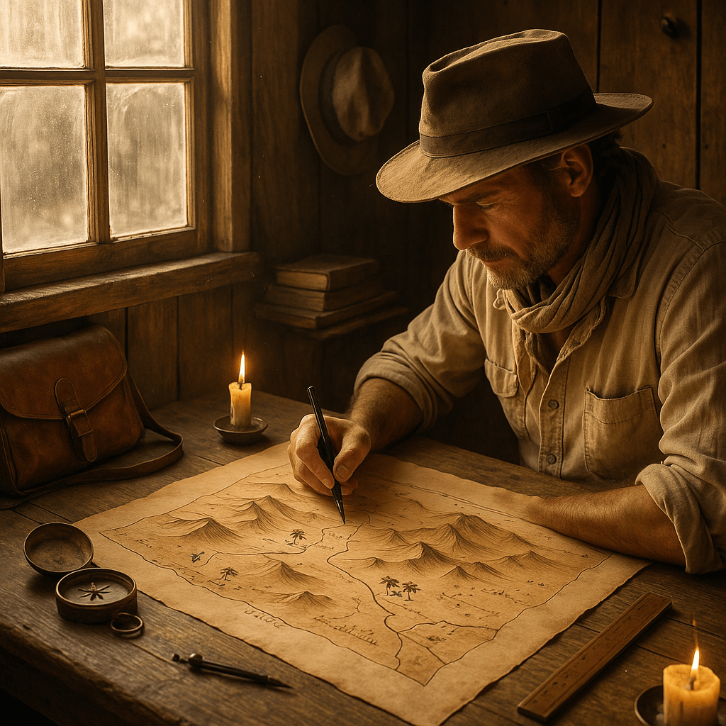 Map as a story